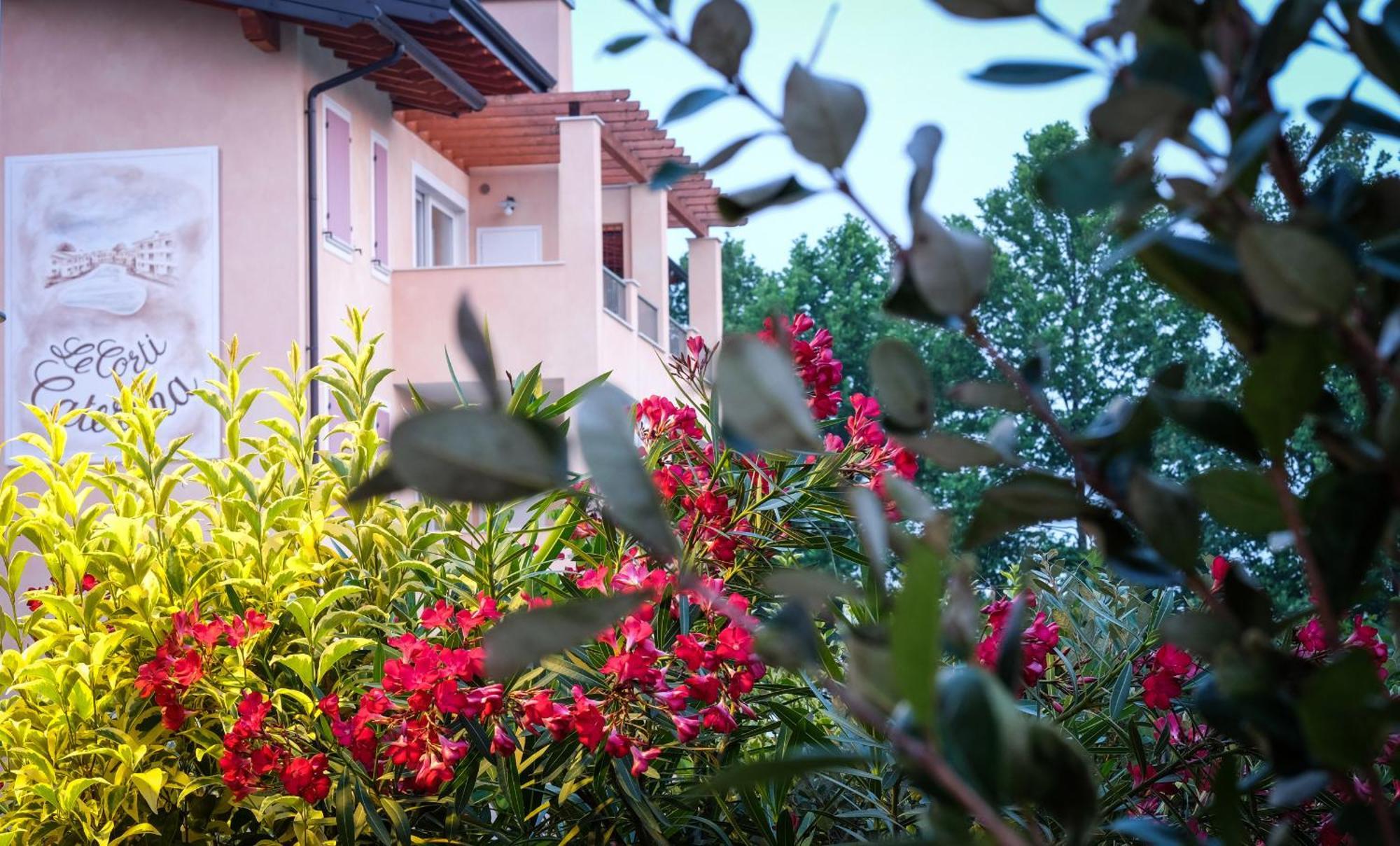 Le Corti Caterina Apartments With Pool By Wonderful Italy เดเซนซาโนเดลการ์ดา ภายนอก รูปภาพ